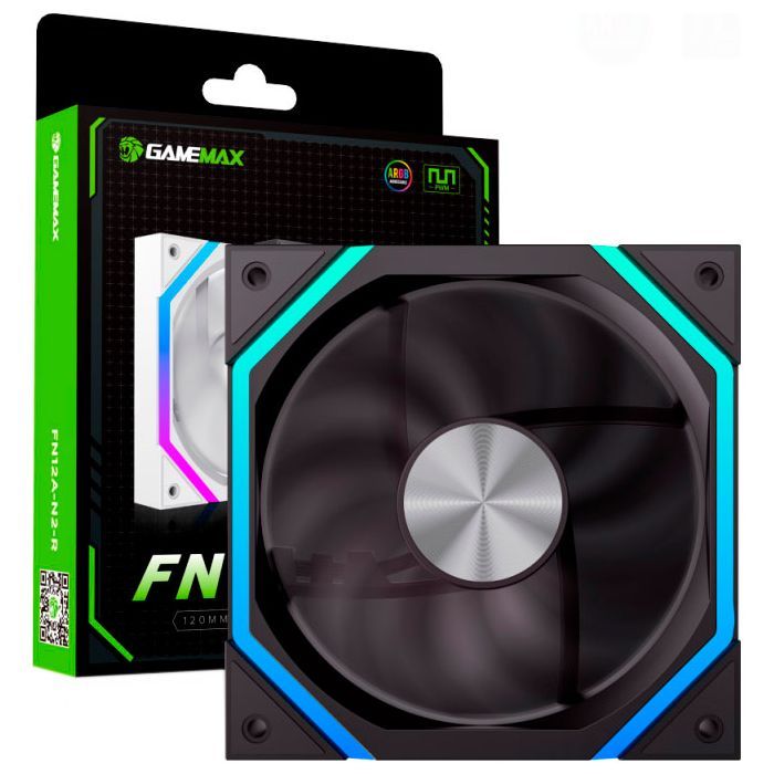 Кулер до корпусу Gamemax FN12A-N2-R зображення 6