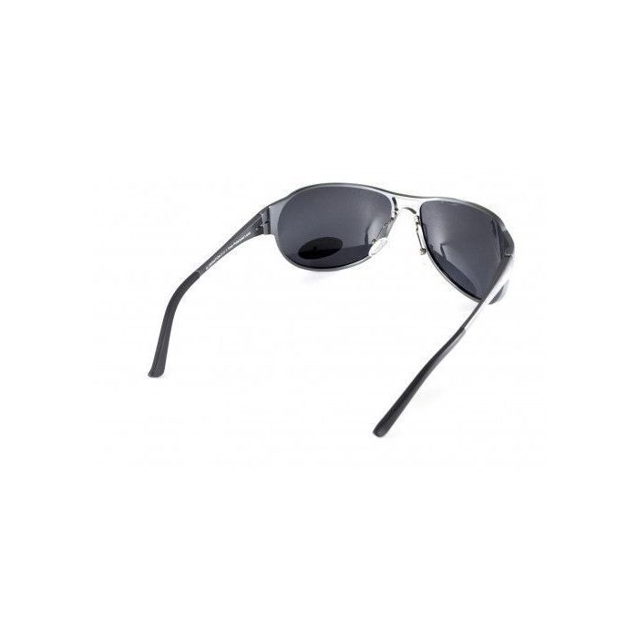 Солнцезащитные очки BluWater Alumination-3 Gun Metal Polarized Серые (4АЛЮМ3-Г20П) изображение 3