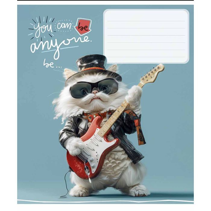 Тетрадь Школярик You can be anyone 12 листов клетка (012-3436K) изображение 3