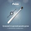Зубна щітка Fesco Black & White Series Soft Біла з чорною щетиною (4823098414131) зображення 3