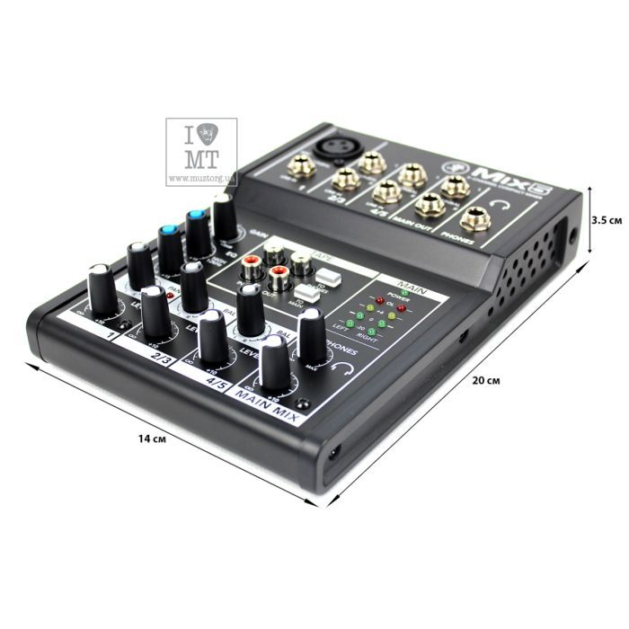 Микшерный пульт Mackie MIX5 (220372) изображение 2