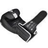 Боксерские перчатки RDX F6 Kara Matte White 8 унцій (BGR-F6MW-8OZ) изображение 4
