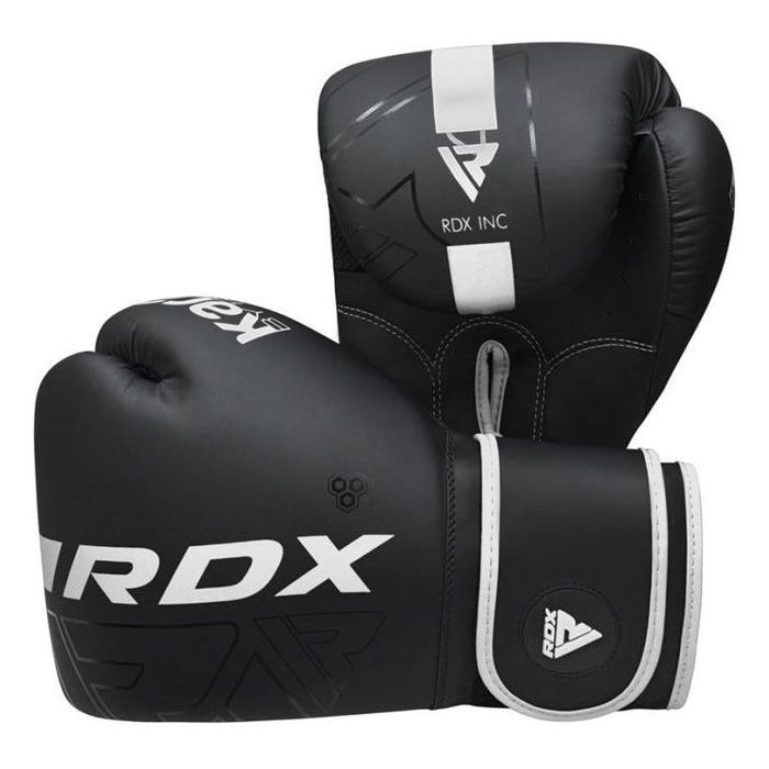 Боксерские перчатки RDX F6 Kara Matte White 8 унцій (BGR-F6MW-8OZ) изображение 5
