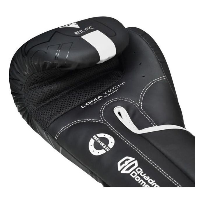 Боксерские перчатки RDX F6 Kara Matte White 8 унцій (BGR-F6MW-8OZ) изображение 8