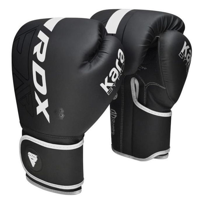 Боксерские перчатки RDX F6 Kara Matte White 8 унцій (BGR-F6MW-8OZ) изображение 9