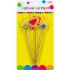 Свеча Maxi Stars "2" висотою 4,5 см, 3 шт. (MX620080-2)