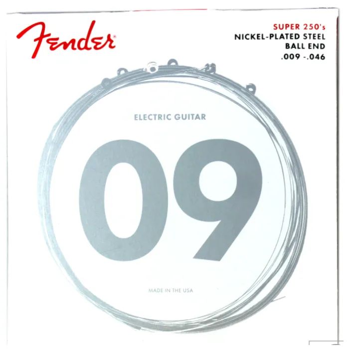 Струни для гітари Fender 250LR Nickel-Plated Steel Guitar Strings (09-46) (A009835)