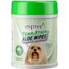 Влажные салфетки для животных Espree Aloe Tear Stain Wipes 60 шт. (0748406012783)