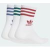 Шкарпетки Adidas Crew Sock 3str JI9471 білий, червоний, зелений, синій M (40-42) (4067905454648) зображення 2