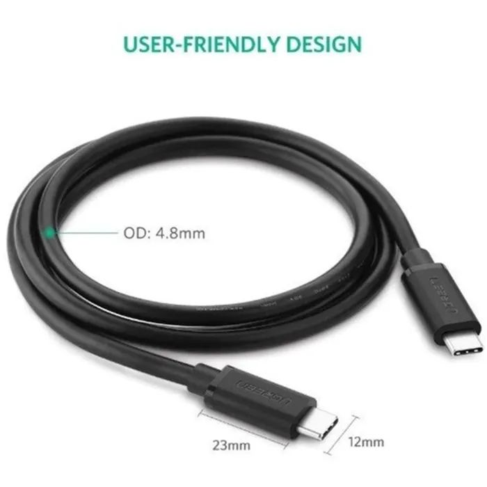Дата кабель USB-C to USB-C 2.0m Ugreen (UGR-10306) изображение 8