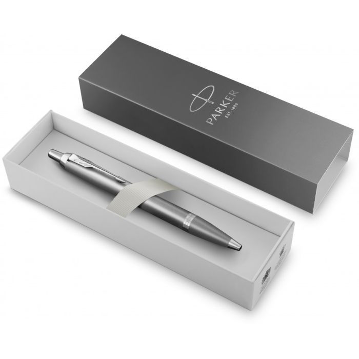 Ручка шариковая Parker IM 17 Rituals Grey CT BP + Пакет Parker Rituals (29 232) изображение 4