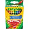 Карандаши цветные Crayola воскові, 24 шт (0024)