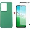 Чехол для мобильного телефона Dengos Oppo A5 4G Case Soft + Glass (Mint) (DG-KM-155)