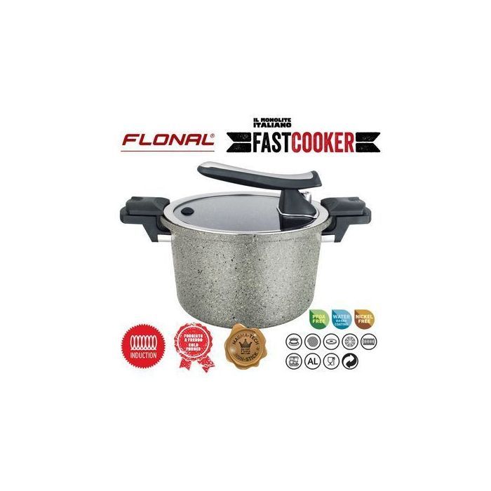 Каструля Flonal Monolite Скороварка 6 л (FLOPECV24) (DAS301926) зображення 2