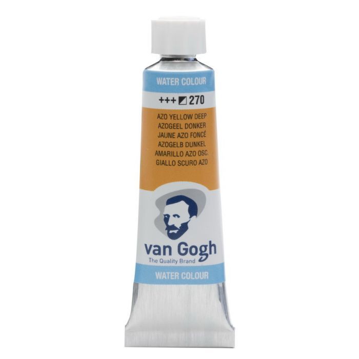 Акварельные краски Royal Talens Van Gogh (270), AZO Жовтий темний, туба 10 мл (8712079417659)