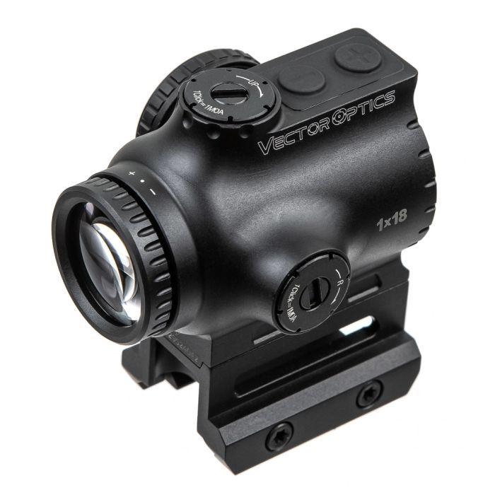 Оптичний приціл Vector Optics Paragon 1x18 X-Micro Red and Green reticle (SCPS-M10) зображення 3
