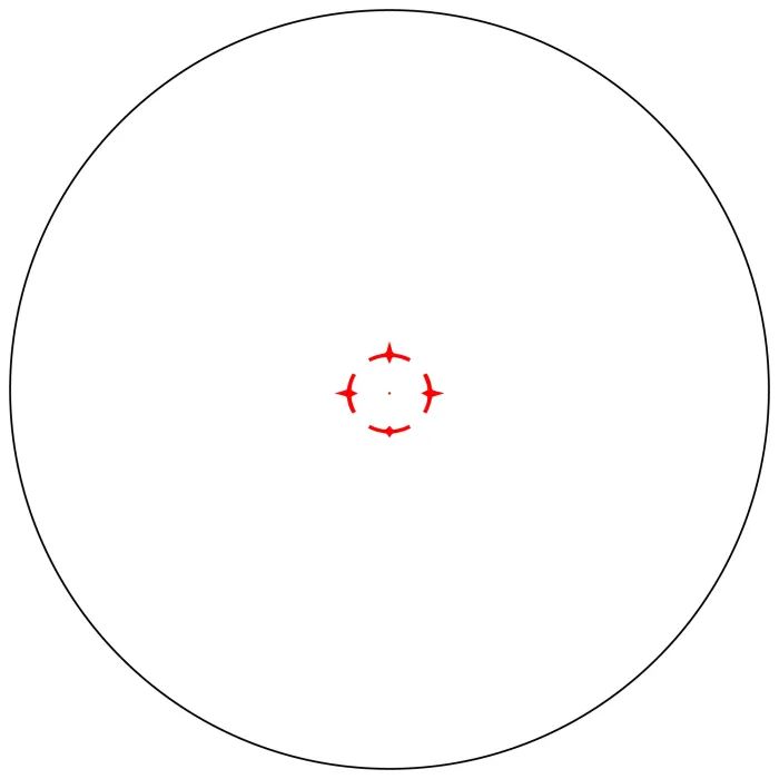 Оптичний приціл Vector Optics Paragon 1x18 X-Micro Red and Green reticle (SCPS-M10) зображення 8