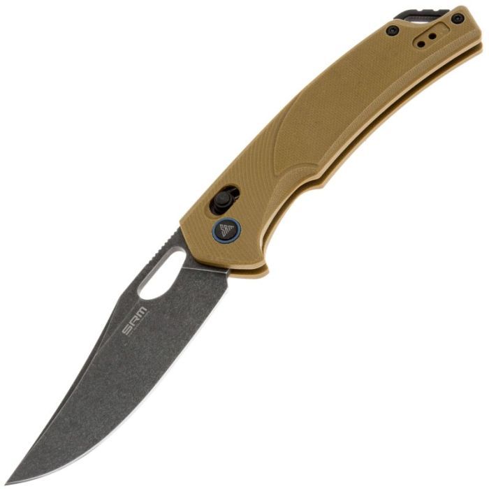 Ніж SRM Retreiver, D2, Satin, G10 чорний (9201)