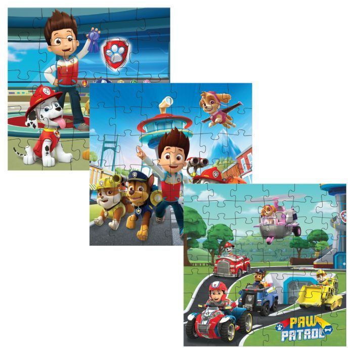 Пазл DoDo 3 в 1 Paw Patrol. Готові до роботи (200579) зображення 3