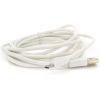 Дата кабель USB 2.0 AM to Micro 5P 2.0m white Voltronic (USB2AMMicW/05104) зображення 2
