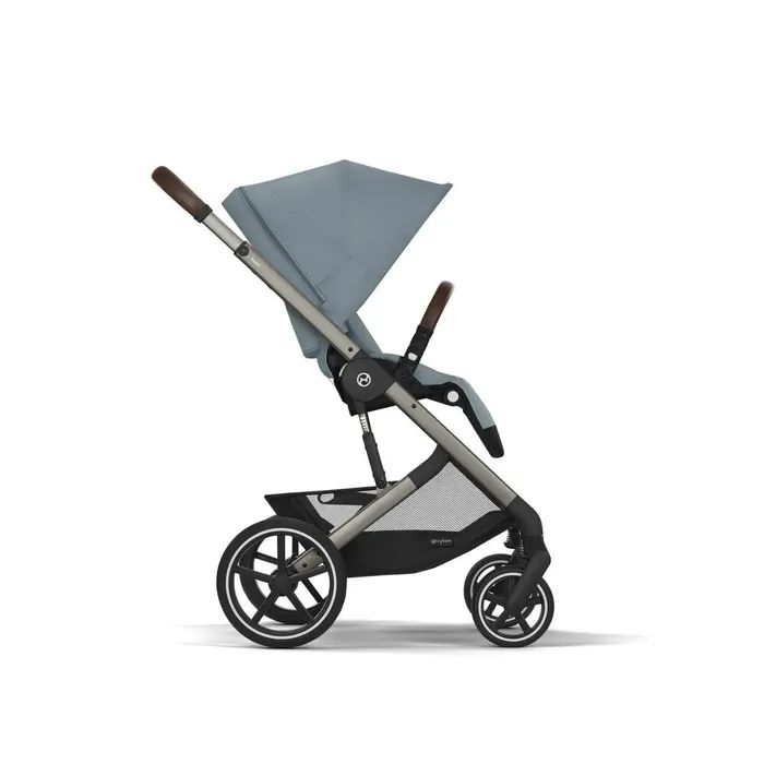 Коляска Cybex Balios S Lux TPE Stormy Blue (з бампером) (524001195) зображення 3 Коляска Cybex Balios S Lux TPE Stormy Blue (з бампером) (524001195) зображення 3