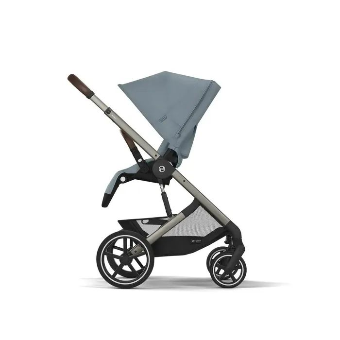 Коляска Cybex Balios S Lux TPE Stormy Blue (з бампером) (524001195) зображення 4 Коляска Cybex Balios S Lux TPE Stormy Blue (з бампером) (524001195) зображення 4