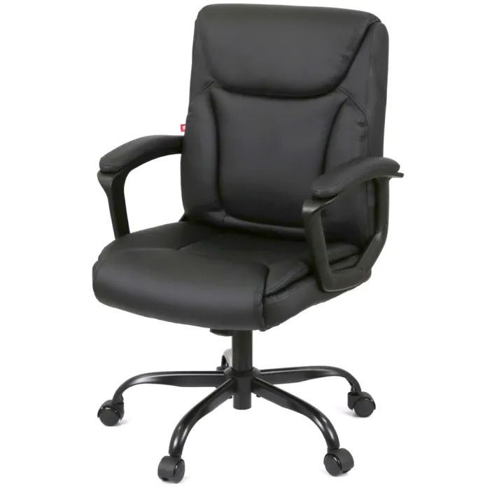 Офисное кресло Аклас Ливар TILT 10002M Черный (PU Black) (00158598)