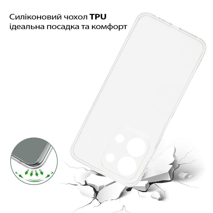 Чехол для мобильного телефона BeCover Xiaomi Redmi 15С Transparent (713785) изображение 3