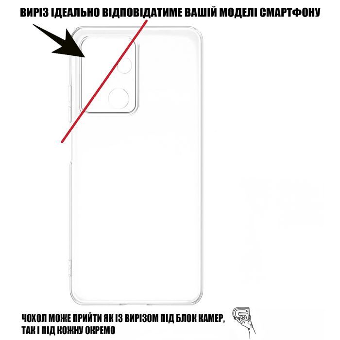 Чехол для мобильного телефона BeCover Xiaomi Redmi 15С Transparent (713785) изображение 5
