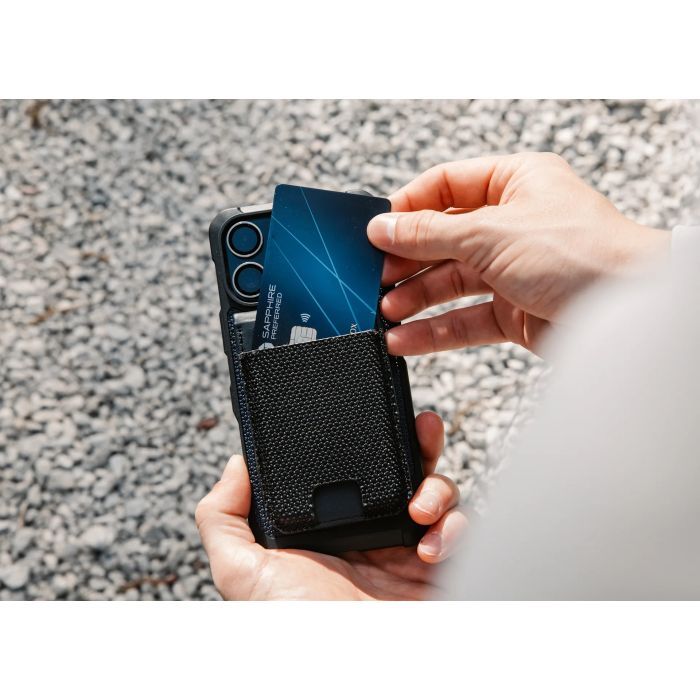 Чехол для мобильного телефона UAG Magnetic with Stand Metropolis Wallet Kevlar Black (964445113940) изображение 9