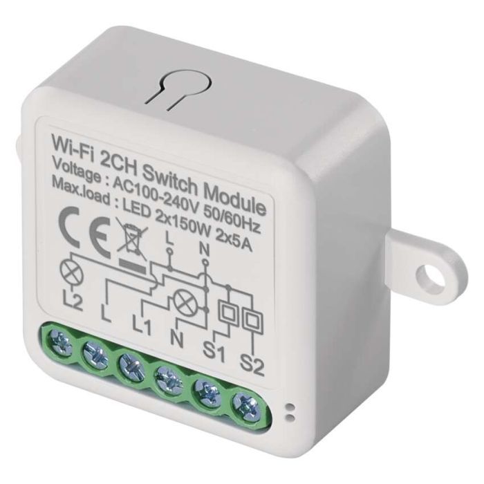 Модуль управління розумним будинком EMOS H5106 WiFi 2-Channel (H5106) зображення 5