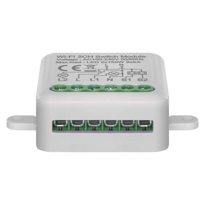 Модуль управління розумним будинком EMOS H5106 WiFi 2-Channel (H5106) зображення 6