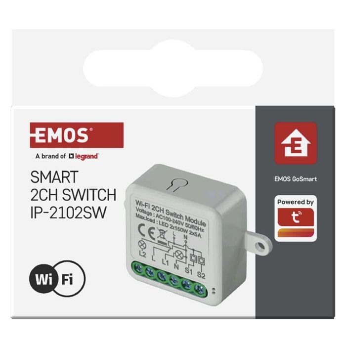 Модуль управління розумним будинком EMOS H5106 WiFi 2-Channel (H5106) зображення 8