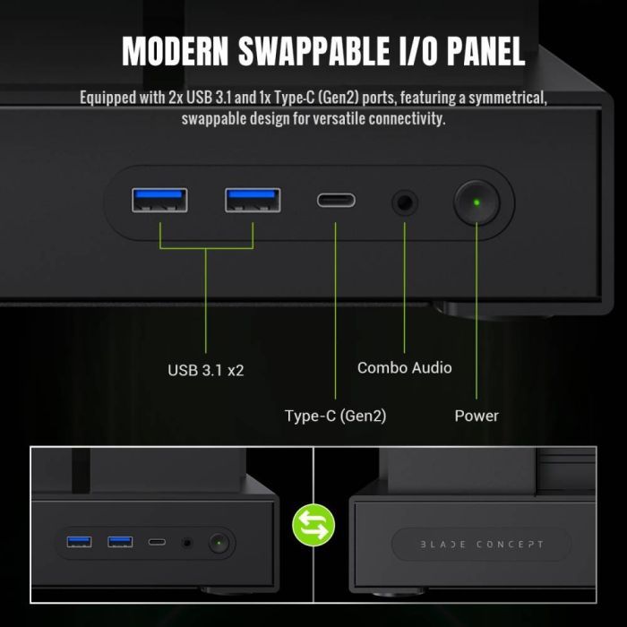 Корпус для ПК Gamemax Blade Concept изображение 7