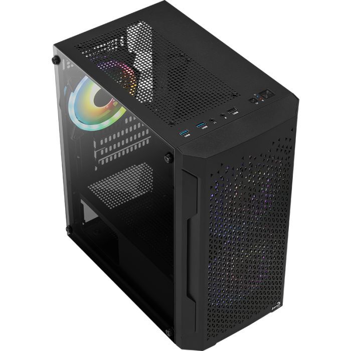 Корпус для ПК AeroCool Trinity Mini-G-BK-v2 (ACCS-PV32033.11) зображення 4