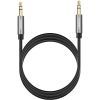 Кабель мультимедійний 3.5mm M to 3.5mm M 1.5m AV119 black Ugreen (10734) зображення 2 Кабель мультимедійний 3.5mm M to 3.5mm M 1.5m AV119 black Ugreen (10734) зображення 2