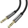 Кабель мультимедійний 3.5mm M to 3.5mm M 1.5m AV119 black Ugreen (10734)