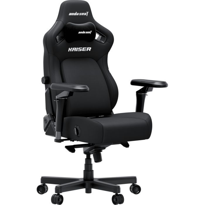 Кресло игровое Anda Seat Kaiser 4 V2 PVC Size XL Black (AD12YDDC-XLL-20-B-PV/C-03) изображение 2