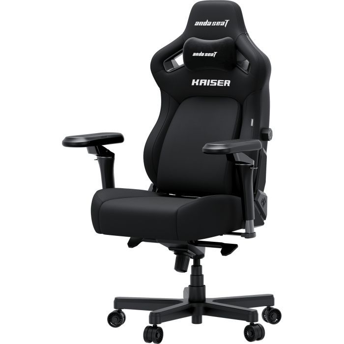 Кресло игровое Anda Seat Kaiser 4 V2 PVC Size XL Black (AD12YDDC-XLL-20-B-PV/C-03) изображение 3