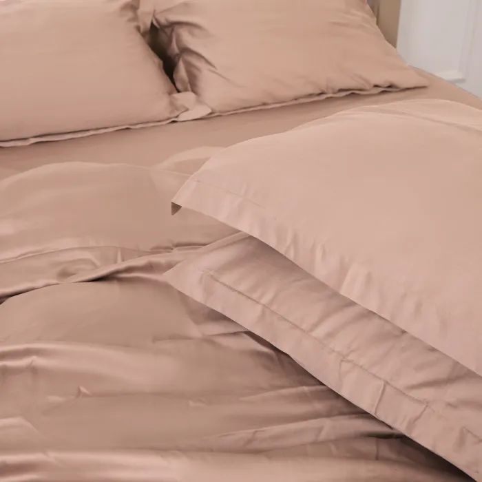 Постельное белье MirSon Tencel №03 Creamy 160х220 полуторный Евро (2200009369049) изображение 3