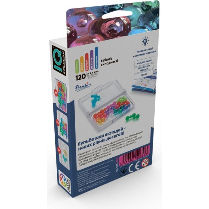 Настольная игра Smart Games IQ Пузырьки (SG 493 UKR) изображение 4
