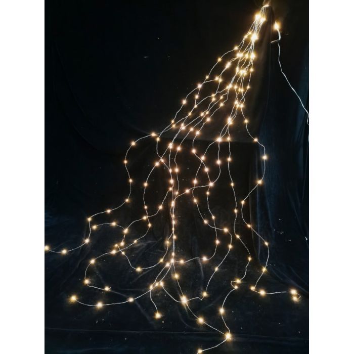 Гирлянда Chomik Оберемок струн 200 LED 10х2 м, теплий білий, IP44, від мережі (5900779901780) изображение 2