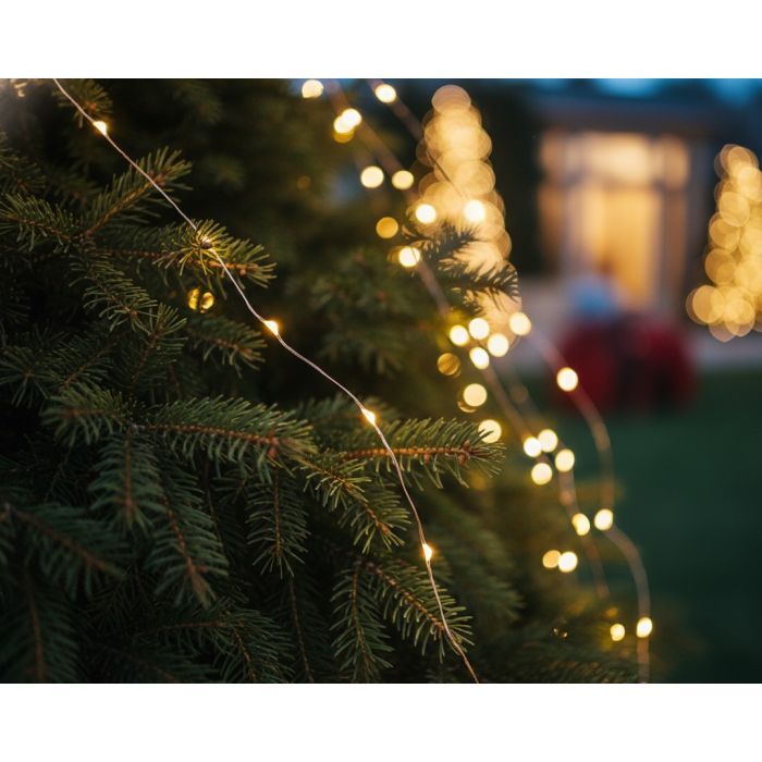 Гирлянда Chomik Оберемок струн 200 LED 10х2 м, теплий білий, IP44, від мережі (5900779901780) изображение 3