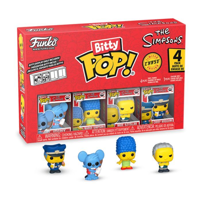 Фигурка Funko Pop набор Bitty Pop Симпсоны Чух (85708)
