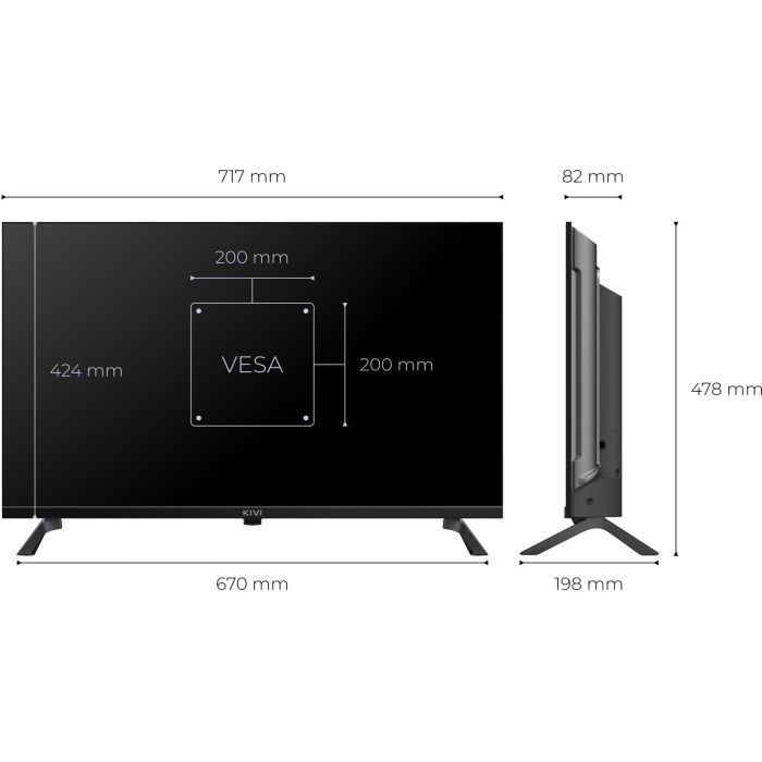 Телевизор Kivi 32H800KB изображение 6