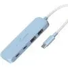 Концентратор J5create USB-C to 2xUSB-A + 2xUSB-C 3.2 10Gbps cyan (JCH342EC-N) зображення 2