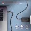 Дата кабель USB-C to USB-C 2.0m USB 3.2 Gen 2 PD 100W 5A 4K black AXAGON (BUCM32-CM20AB) изображение 6
