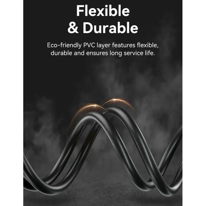 Кабель мультимедийный HDMI M to HDMI micro M 1.0m 4K black Vention (AGIBF) изображение 5