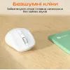 Мишка Meetion BTM032 Wireless/Bluetooth/USB White (MT-BTM032-B) зображення 3