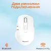 Мишка Meetion BTM032 Wireless/Bluetooth/USB White (MT-BTM032-B) зображення 5